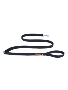 Поводок для собак регулируемый AmiPlay Easy Fix Cotton M 160-300/2 см, черный