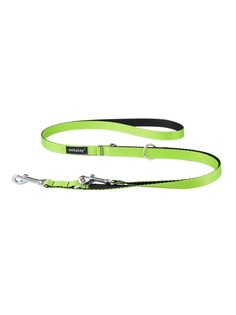 Поводок для собак регулируемый Twist 6in1 S 100-200х1 см, зеленый Amiplay