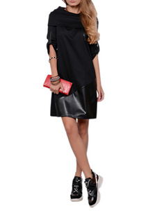 Повседневное платье женское FRANCESCA LUCINI F14838 черное 46