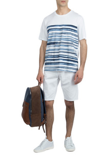 Футболка мужская Corneliani 107860 белая 60
