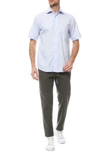 Рубашка мужская FAYZOFF-SA 1050 голубая 4XL-49-50