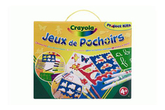 Набор трафаретов с карандашами Crayola