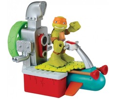 Фигурка Playmates Toys Half Shell Hero Черепашки-ниндзя Майки с гидроциклом