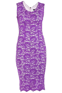 Платье женское Elisa Fanti 69972 фиолетовое 40