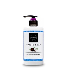 Увлажняющее крем-мыло Jundo Delicious coconut с гиалуроновой кислотой,500 мл
