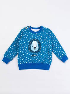 Свитшот Wild Animal Котмаркот 4580690 для новорожденных голубой р.80