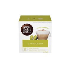 Капсулы для кофемашин NESCAFE Dolce Gusto Cappuccino 8 шт*8 г, молочные капсулы 8 шт*17 г