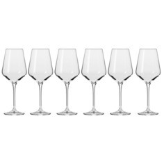 Набор бокалов для белого вина Krosno "Авангард" 390мл, 6 шт