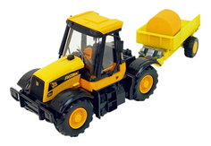 Коллекционная модель HTI Трактор желтый 1:32