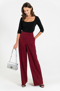 Футболка женская Vilatte D49.708 черная 46