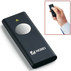 Указка лазерная NOBO "P1", радиус действия 100 м, 87х34х8 мм, темно-синяя, европодвес