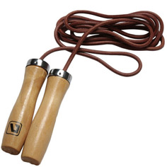 Скакалка LiveUp Jump Rope Leather LS3121, желтый