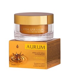 Крем для лица увлажняющий "Aurum", с золотом, 45 г Белита