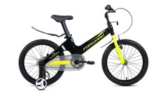 Детский велосипед Forward COSMO 18 2020 черный/зеленый