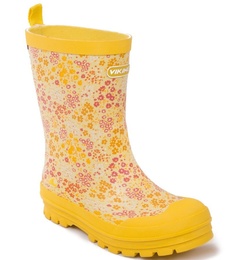 Сапоги резиновые для девочек Viking цв. желтый р-р. 33