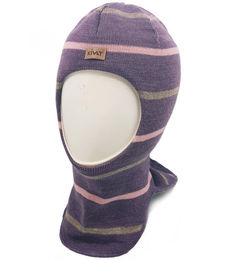 Шлем для девочек Kivat цв. фиолетовый р-р. 1