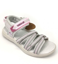 Сандалии для девочек Viking цв. серый р-р. 31