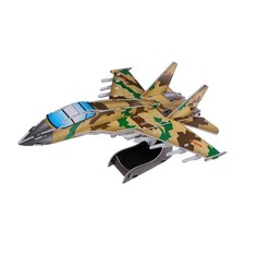 Картонный 3D-пазл Zilipoo Военный самолет (32 детали)