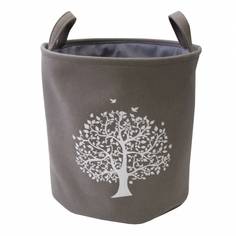 Корзина тканевая для белья "Сад", 36x36x39, серый, EW-64 Handy Home