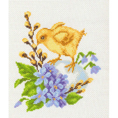 Канва с рисунком Матренин посад Цыплёнок 15*18см (28*37см) 1039-1