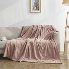 Плед "Каролина", 160х220 см, цвет: пепельная роза Sofi dе Marko