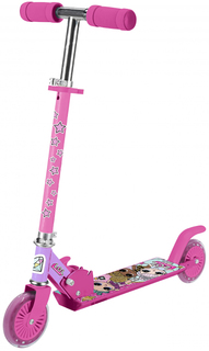 Самокат 1 TOY Т14742 LOL светящиеся колеса 1toy