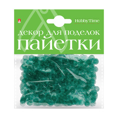 Декор для поделок 3D пайетки однотонные, полупрозрачные №19 , 6 мм Альт 2-414/03