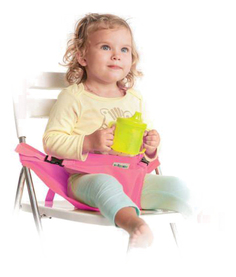 Вкладыш для стульчика Жирафики Портативный стульчик чехол розовый
