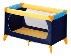 Манеж детский DreamnPlay (yellow/blue/navy) Hauck