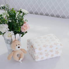 Плед с игрушкой Детский №3, цвет: бежевый Sofi dе Marko