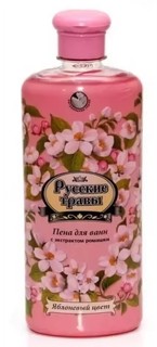 Пена для ванн "Русские травы. Яблоневый цвет", 500 мл