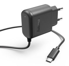 Сетевое зарядное устройство HAMA H-178359, USB type-C, 3A, черный