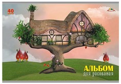 Альбом для рисования Апплика Домик на дереве А4 40 листов