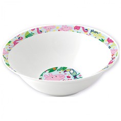 Миска керамическая Свинка Пеппа и Фламинго, 17,5 см ND Play