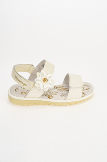 Сандалии для девочек Flamingo цв. бежевый р-р. 27