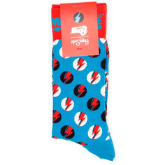 Носки унисекс Happy Socks Bowie_Big_Bowie_Dot голубые 36-40 RU