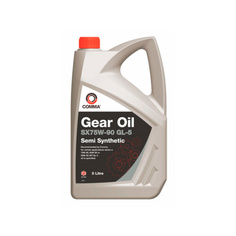 Трансмиссионное масло Comma SX 75W-90 GL5 полусинтетическое SX5L, 5 л