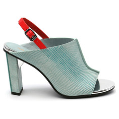 Босоножки женские United nude Luxor Mule Hi голубые 37 RU