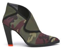 Ботильоны женские United nude Furrow Hi хаки 37 RU