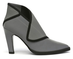 Ботильоны женские United nude Furrow Hi серебристые 37 RU