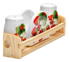 Набор для специй LORAINE Клубника 4 пр. LR (х36)