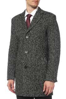 Пальто-пиджак мужское Caravan Wool ТВИД3018 черное, серое 50-176