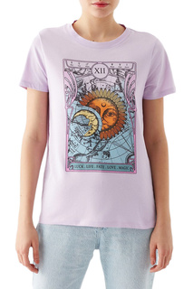Футболка Luck Life Printed T- Mavi