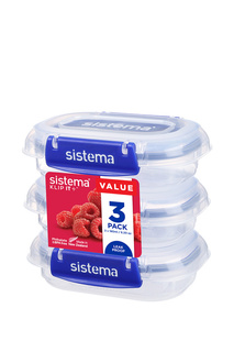 Набор контейнеров, 3 шт Sistema