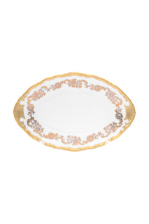 Конфетница овальный 15 см Queens Crown
