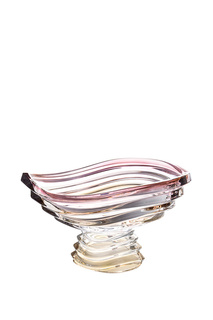 Фруктовница на ножке 30 см Bohemia