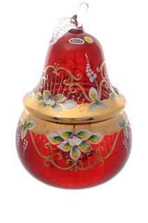 Конфетница Груша STAR CRYSTAL