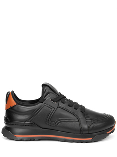 Кроссовки кожаные Ermenegildo Zegna