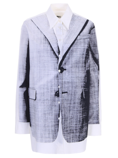 Рубашка хлопковая MM6