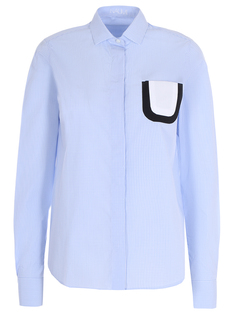 Рубашка хлопковая в полоску Naumi